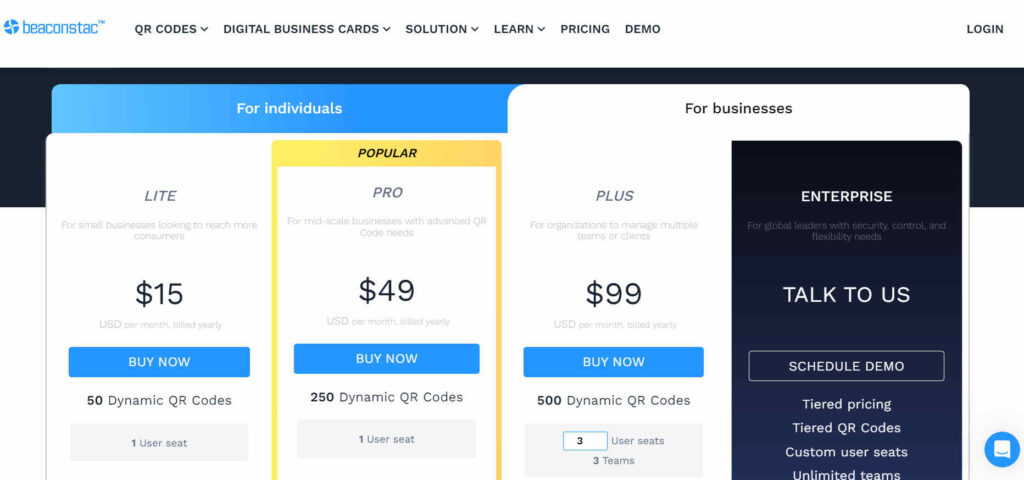 digital business card apps
