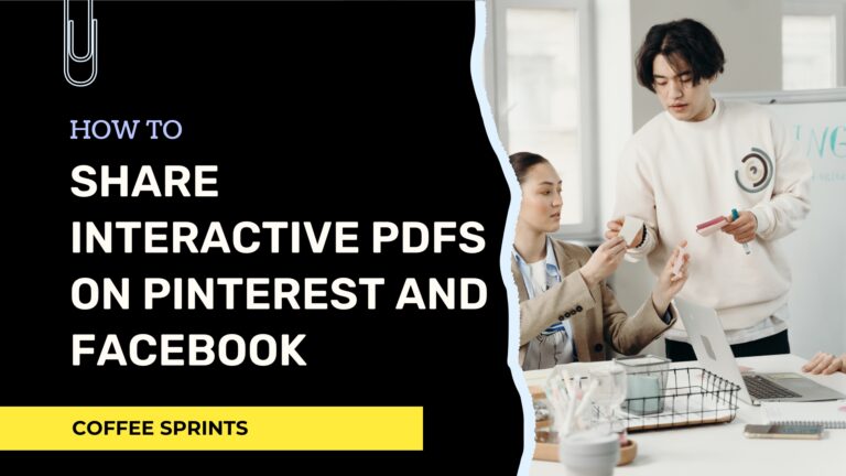 Can You Share Interactive PDFs on Pinterest and Facebook?