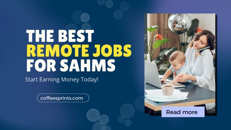 REMOTE JOBS FOR stay at home moms