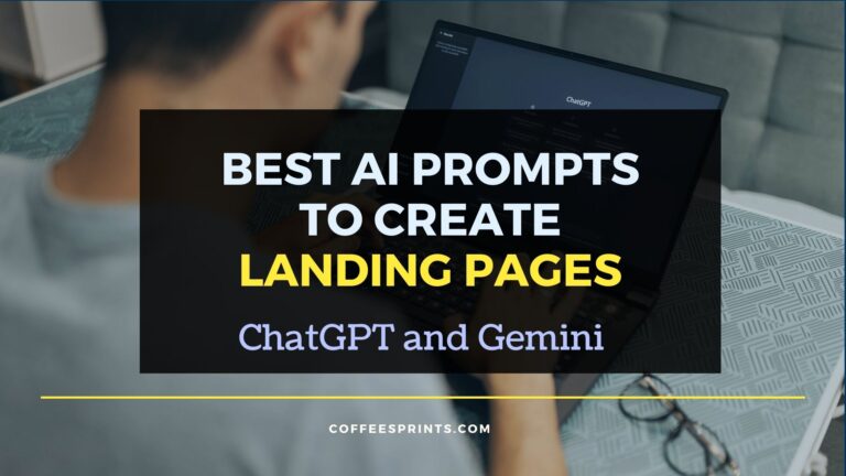 Prompt Like a Pro: Build High-Converting Landing Pages with AI Prompts