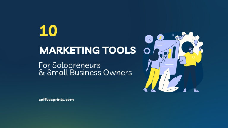 marketing tools for solopreneurs and small business owners