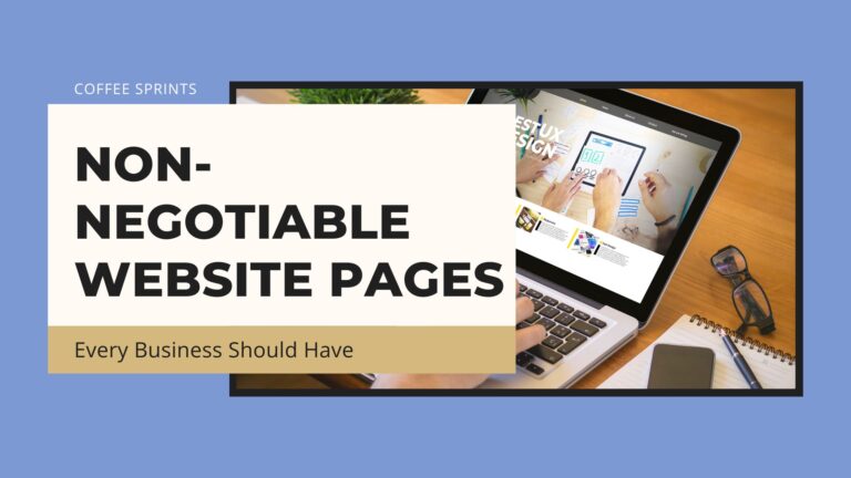 website pages how to write them