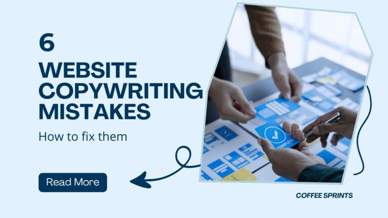 website copywriting mistakes