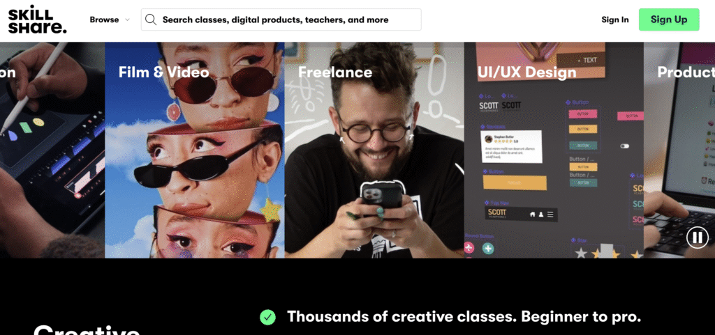 skillshare vs domestika coffeesprints
